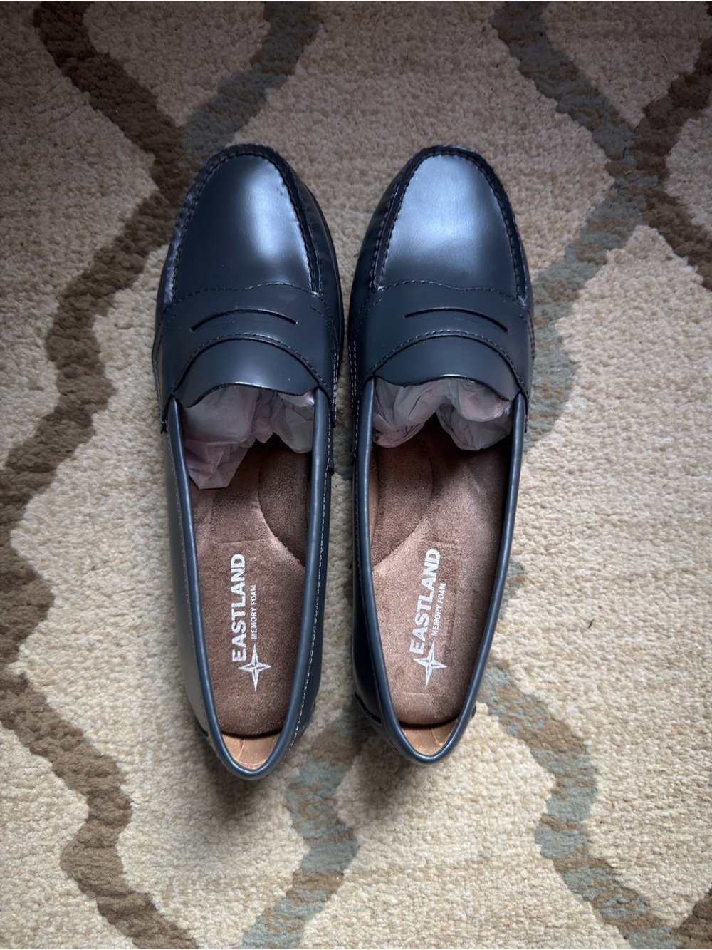 Eastland Black Women's Classic Penny Loafers